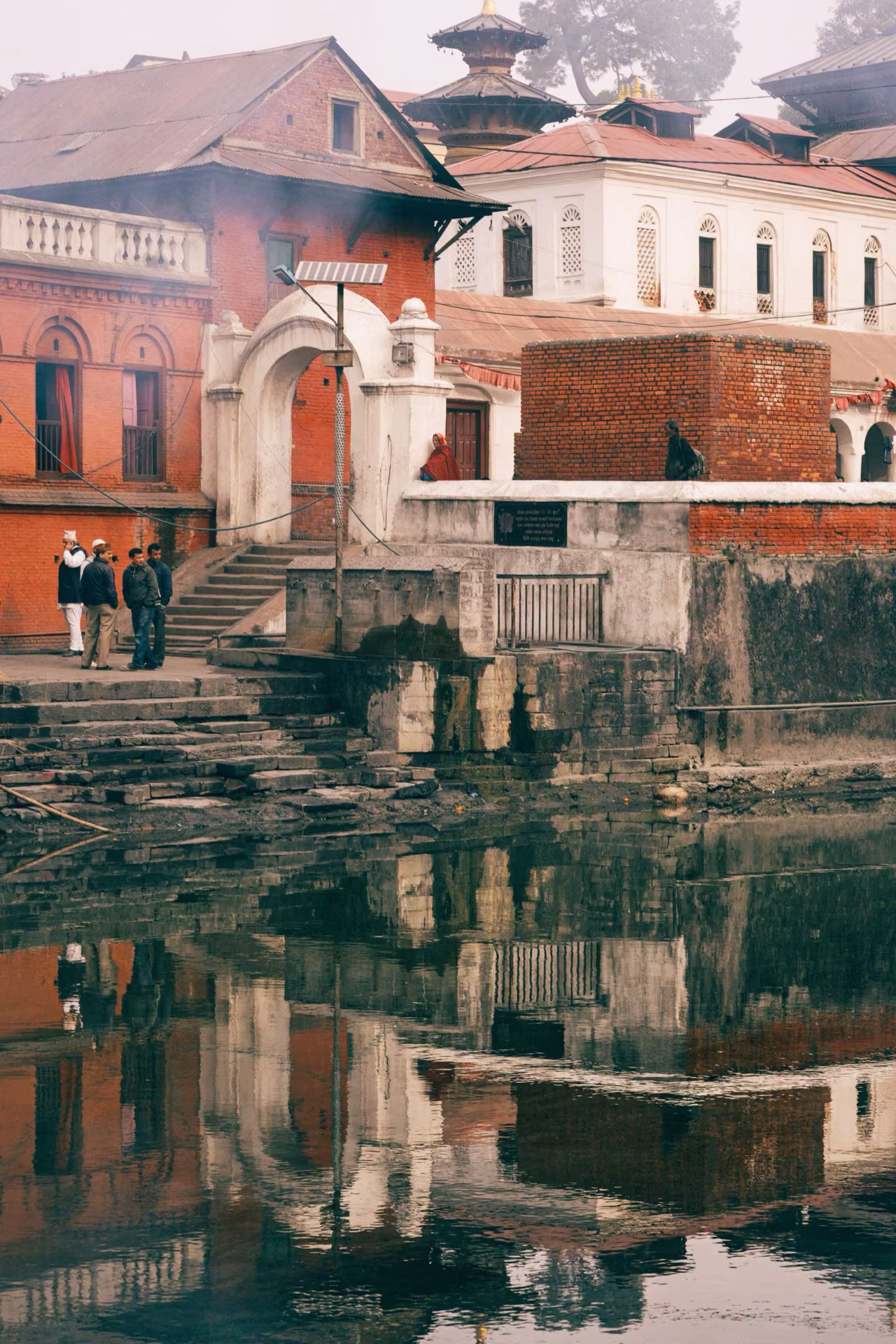 The pagoda roofs of Pashupatinath temple